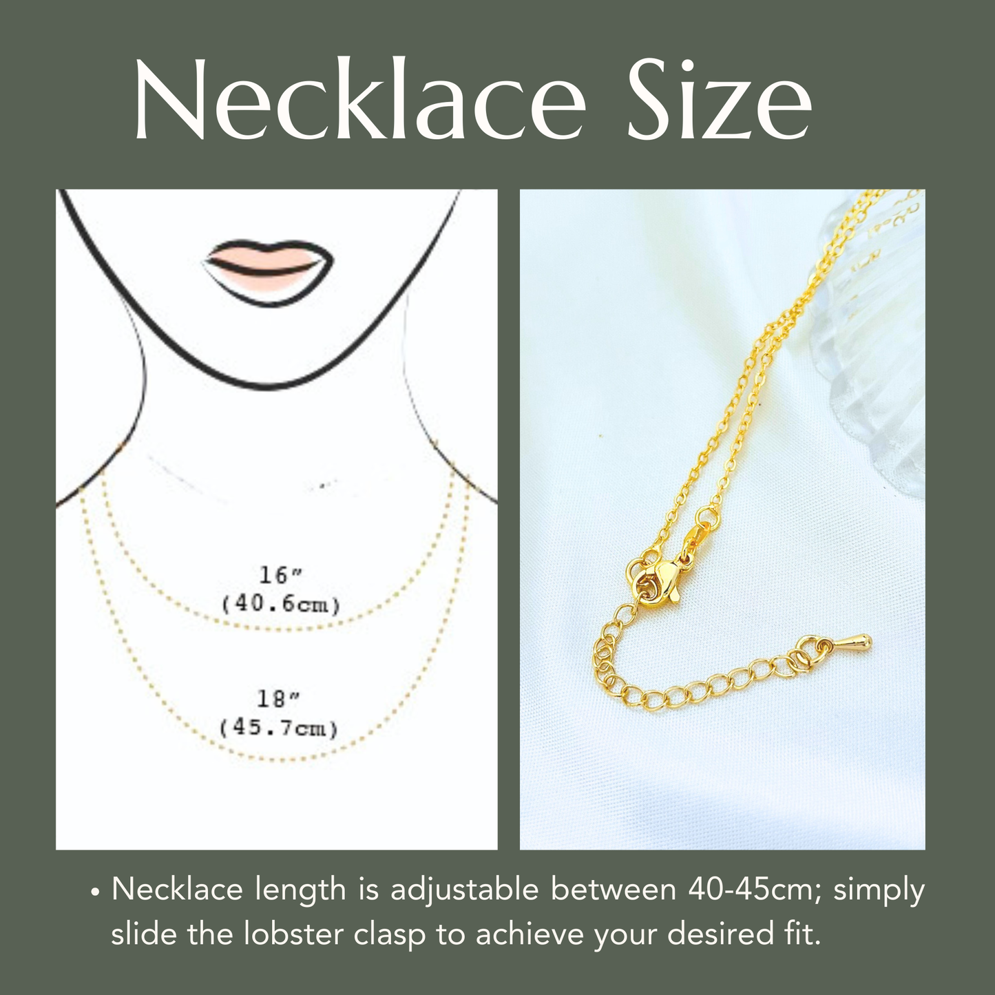 Ocean Charm Volute Shell Enamel Pendant Necklace - Gold Plated Layering Jewellery