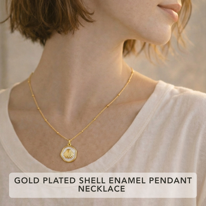 2-Piece Layering Set: 1 Natural Gemstone Necklace + 1 Pendant Necklace Gemstone Necklace