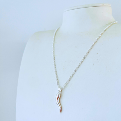 Chilli Pendant Necklace | Water-Resistant Good Luck Charm Gold Necklace
