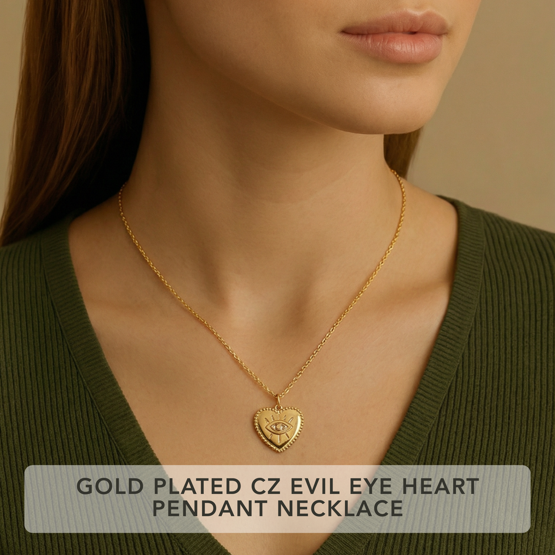 2-Piece Layering Set: 1 Natural Gemstone Necklace + 1 Pendant Necklace Gemstone Necklace