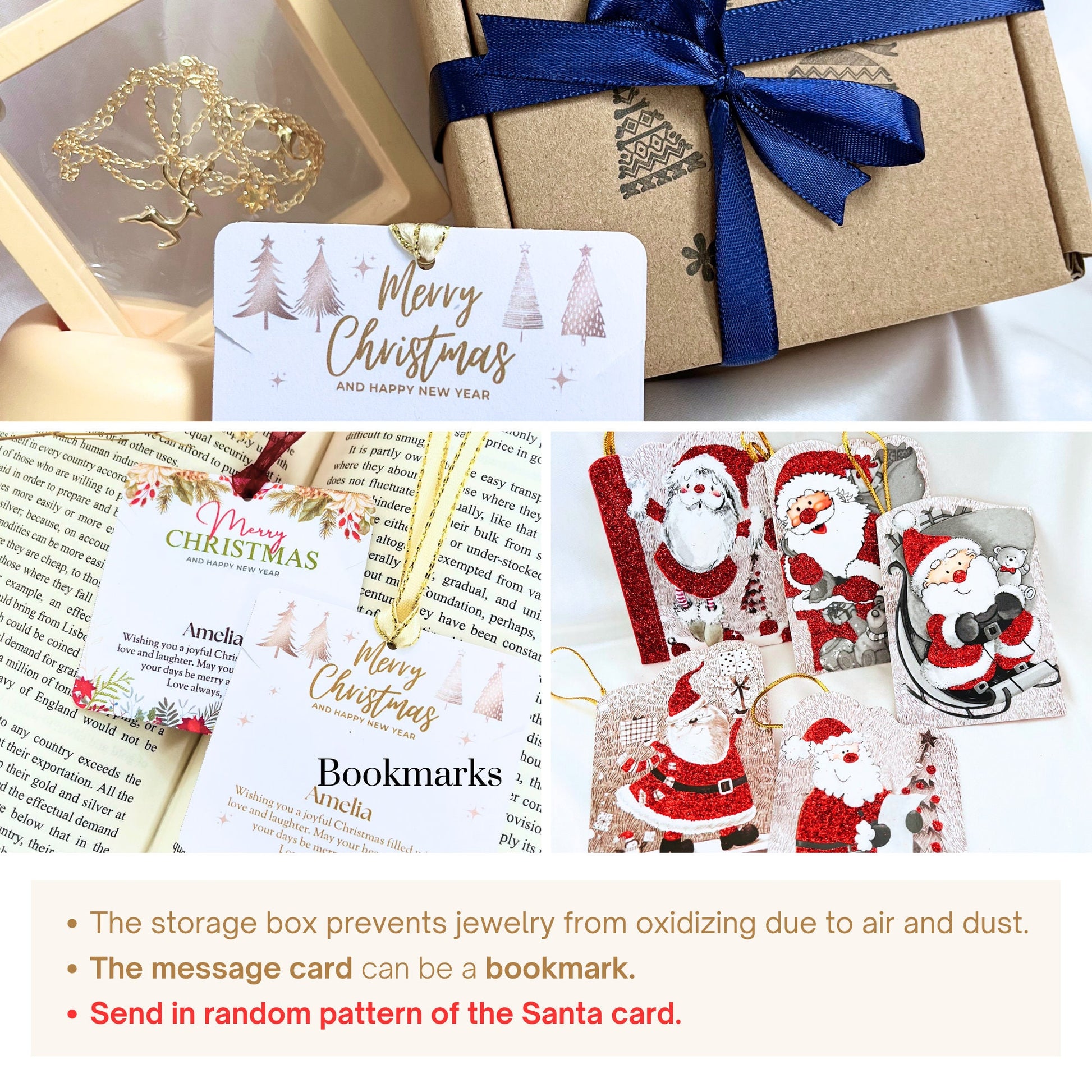 Customized Christmas necklace kids xmas gift for niece Christmas gift for sister Christmas jewelry for mom Christmas snowflake necklace gol