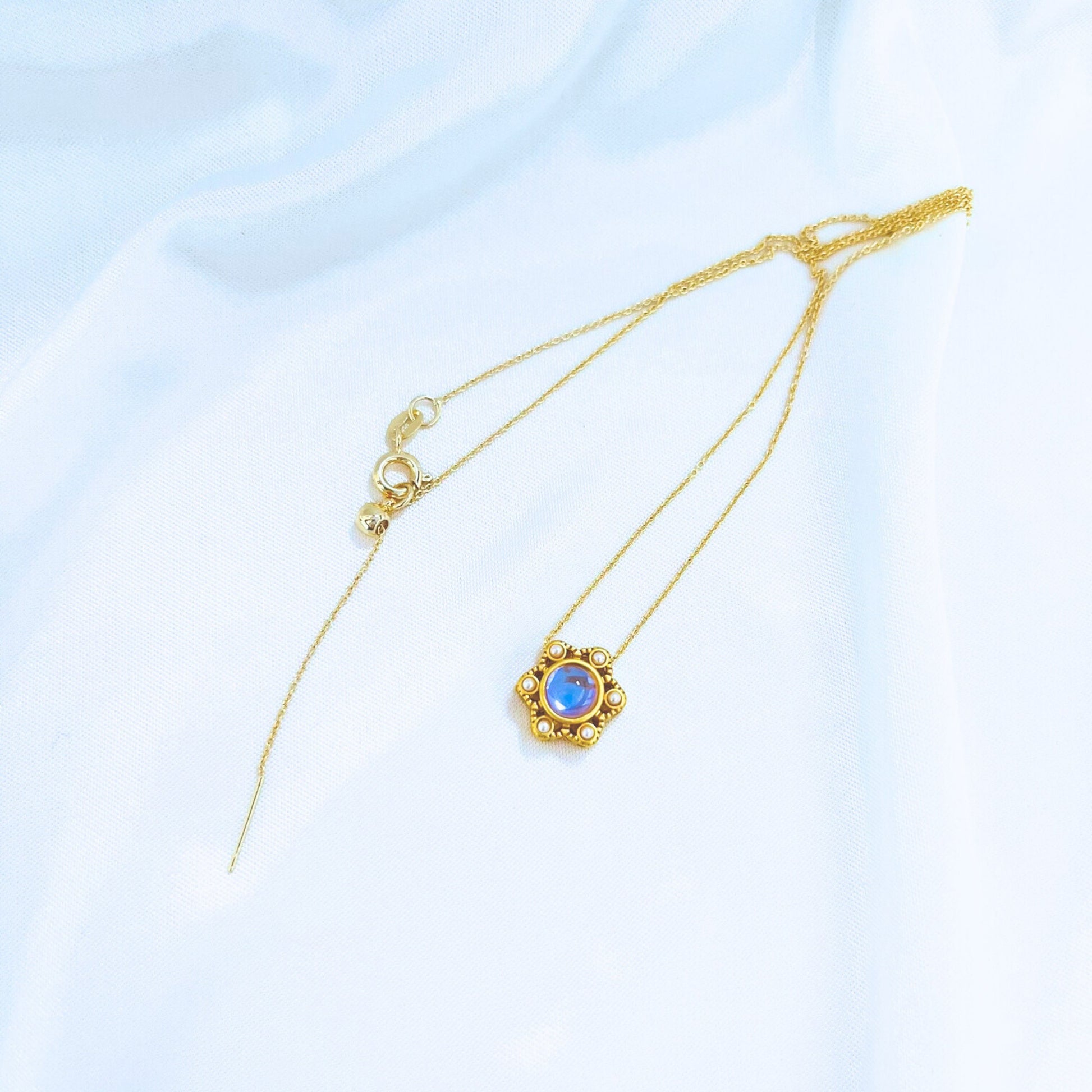 Gold Plated Snowflake Necklace Winter Jewelry Birthday Gift for Niece Thoughtful Present for Sister Dainty Pendant for Mom Delicate Charm