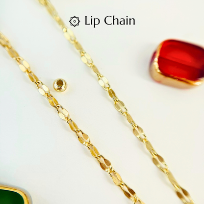 Clear Glass Bead Pendant Necklace - 3 Chain Styles Available